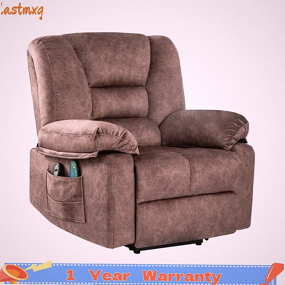 Large Power Lift Electric Recliner Chair with Massage and Heat for Elderly
