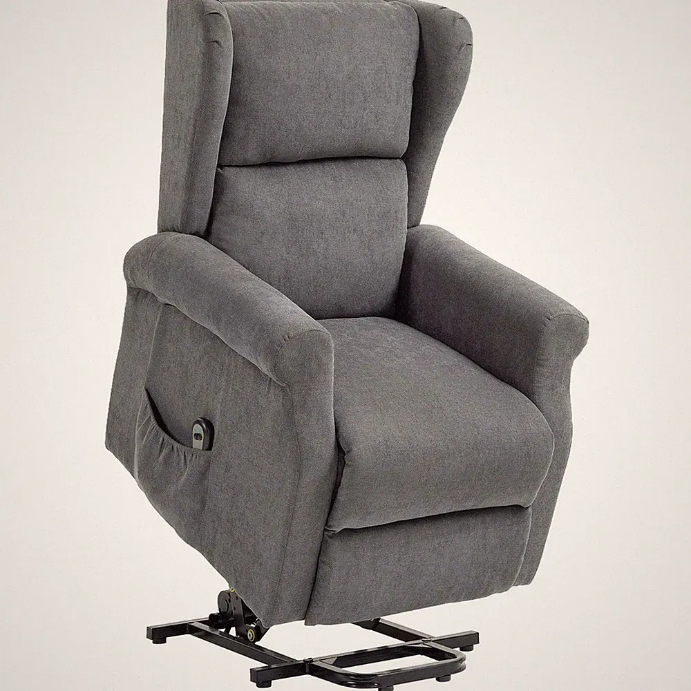 Power Lift Recliner Armchair, Electric Lift Chair for Elderly, Fabric Riser and